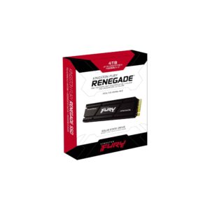 Alternative view of Disco SSD Kingston FURY Renegade 4Tb M.2 PCIe 4.0 NVMe com dissipador