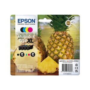 Tinteiro Original Multipack Epson  604XL Alta Capacidade Azul Magenta Amarelo Preto