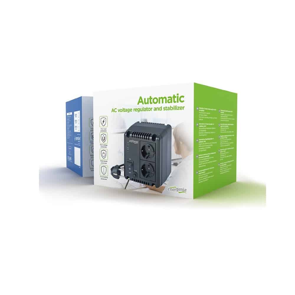 Estabilizador de Corrente Gembird 1000Va REGULADOR E ESTABILIZADOR - Image 3