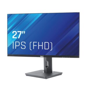 Monitor Iggual  27" Ips 120Hz 1ms Vga e HDMI Com regulação em Altura e Pivot Multimédia