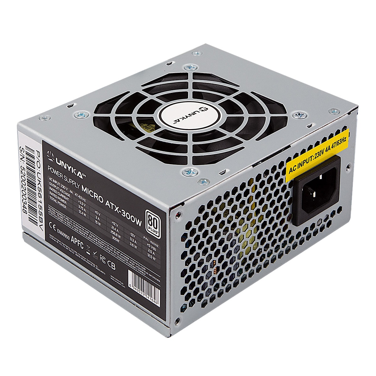 Fonte Alimentação SFX 300W 85%Eficiente APFC - Image 2