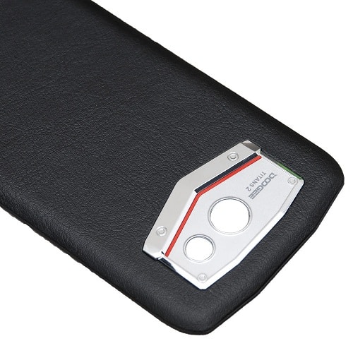 BACK CASE PARA DOOGEE DG700 LEATHER - BLACK - Image 2