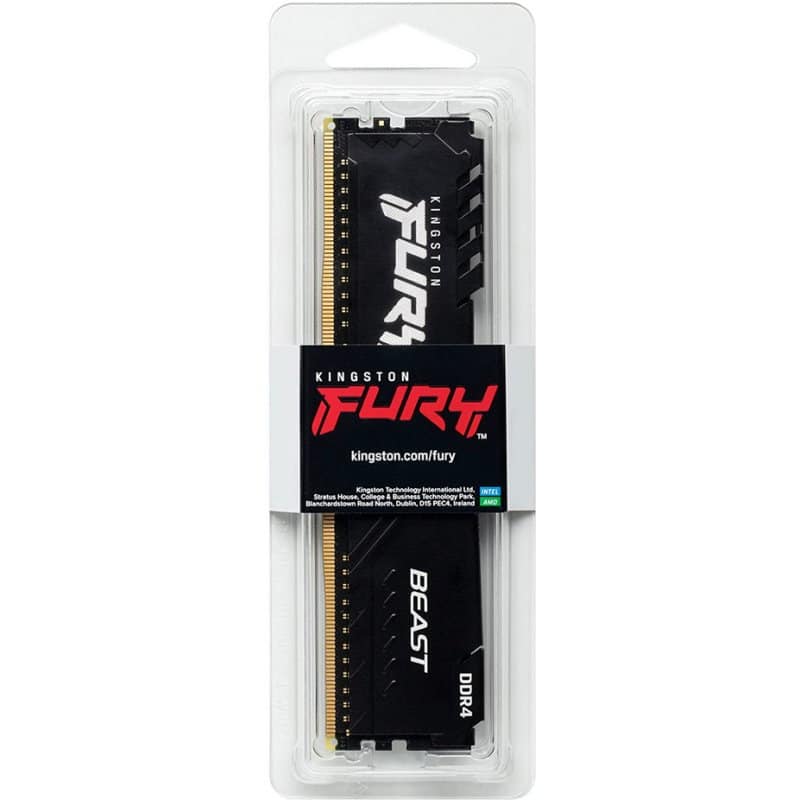 Memoria Dimm Kingston Fury Beast 8Gb Ddr4 3600Mhz CL17 - Image 3