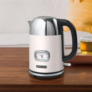 Alternative view of Jarro Elétrico - Chaleira Muse MS-030W  Vintage Branca