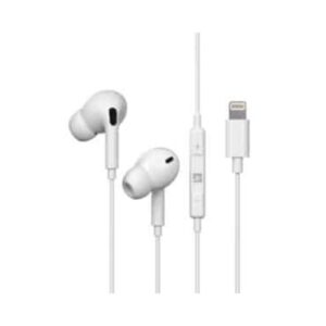 Auriculares Halfmman Smart In-Ear Lightning com Microfone Branco