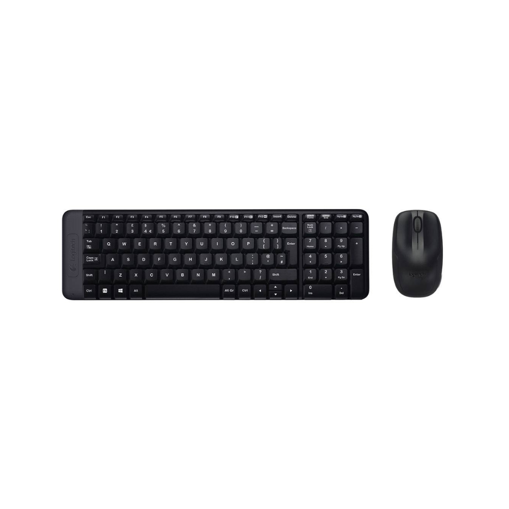 Teclado Logitech MK220 ComboTeclado K220 + Rato M150 3 Botoes Portugues