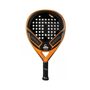 Raquete de Padel Vibor-A Mortal Carbon 3.0 Laranja e Preta