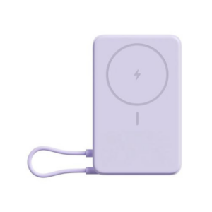 Xiaomi Power Bank Magnético 10000 33W com Suporte – Roxo