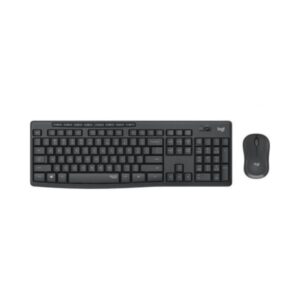Teclado e Rato Sem Fios Logitech Silent Touch MK295 – Grafite