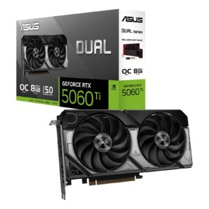 Placa Gráfica Asus Dual RTX5060 TI 8GB DDR7