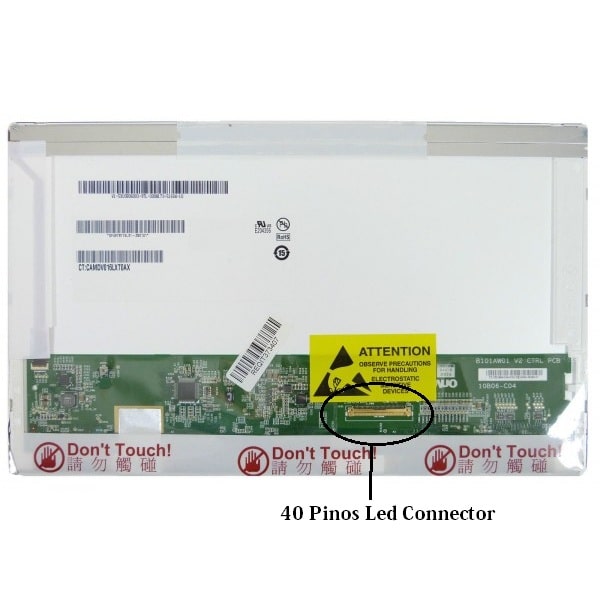 LCD PANEL 10,1" (RIGHT SIDE) FOR HP