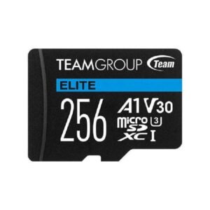 Micro SD Team Group 256Gb UHS-I U3 V30 A1  com adaptador