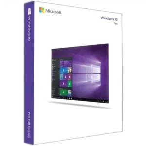 Microsoft Windows 10 Pro 64Bits 1PK DSP DVD