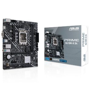 MotherBoard Asus Prime H610M-K D4/ Socket 1700   Micro ATX