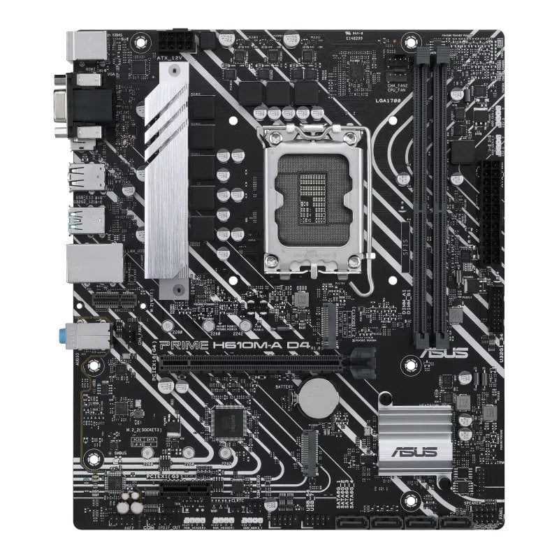 Motherboard ASUS Prime H610M-A D4-CSM Skt 1700 Usb3.2 GEN 2 Dual M.2 - Image 2