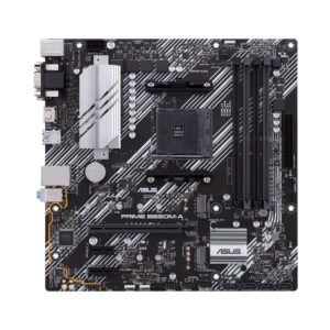 Alternative view of Motherboard Asus Prime B550M-A Socket AM4  Micro ATX