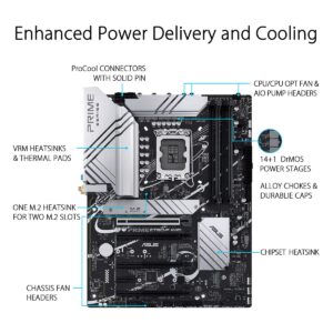 Alternative view of Motherboard Asus Prime Z790-P ATX Wifi DDR5 Lga 1700