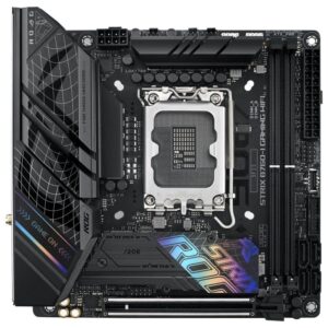Alternative view of Motherboard Asus Rog Strix Gaming B760-I Mini-ITX Wifi DDR5 Lga 1700