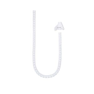 Organizador de Cabos em Espiral Nanocable 10.36.0003-W 3 metros Branco