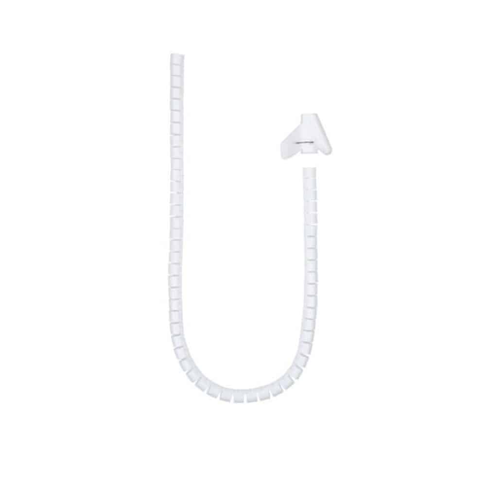 Organizador de Cabos em Espiral Nanocable 10.36.0003-W 3 metros Branco