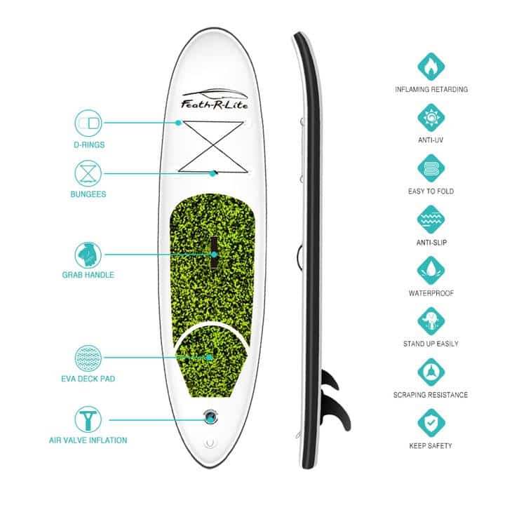 Paddle Insuflavel Feath-R-Lite Verde - Image 2