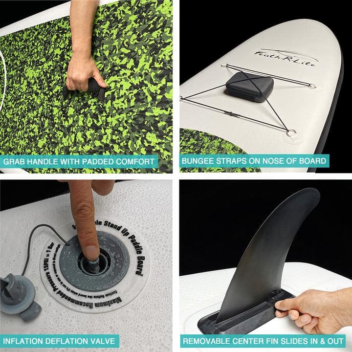 Paddle Insuflavel Feath-R-Lite Verde - Image 3