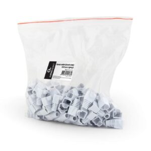 Alternative view of Proteção de Plástico para Ficha de rede RJ45 Cinza Saco de 100Pcs