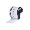 Rolo Etiquetas Compativel Brother DK22223  50mm x 30.48 metros texto preto fundo branco