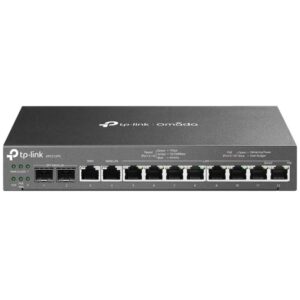 Router TP-Link Omada Gigabit VPN com PoE+ Portas e Controller Ability - ER7212PC