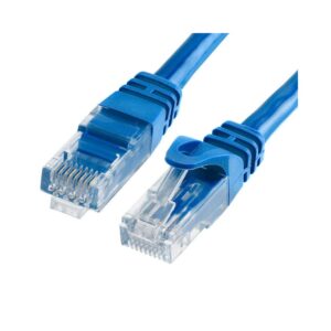 Cabo Rede Cat 6.  1Mt  - Azul