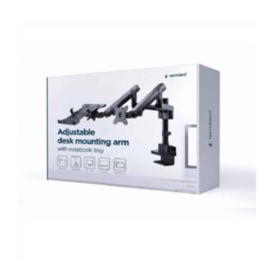 Alternative view of Suporte para 2 Monitores mais Portátil Ajustável