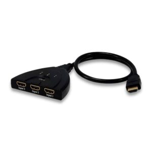 Alternative view of Switch Hdmi Gembird 3Portas com cabo