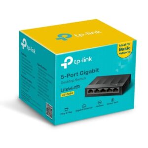 Alternative view of Switch TP-LINK LiteWave 5 Portas Gigabit Desktop Switch