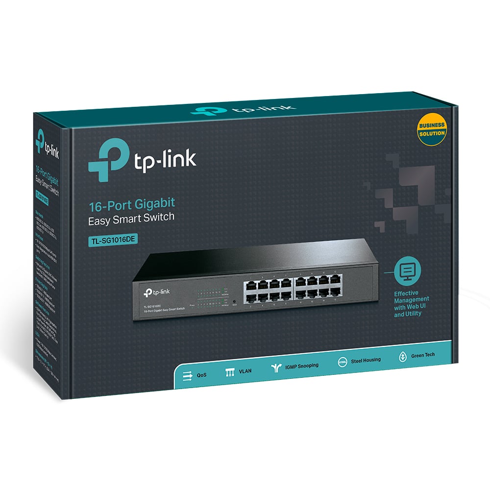Switch TP-LINK SG1016 16PORTAS Gigabit Rack - Image 3