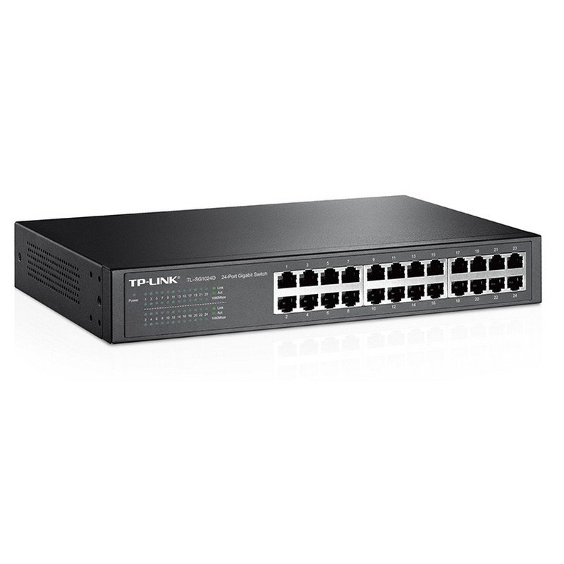 Switch TP-Link C/ Gestão 24P Gigabit +4SFP