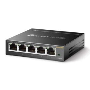 Switch TP-Link Easy Smart TL-SG105E 5 Portas  RJ-45 Gigabit