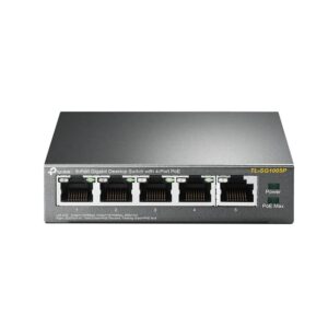 Switch TP-Link  TL-SF1005P 5 Portas  RJ-45 10/100  PoE