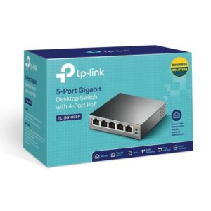 Alternative view of Switch TP-Link  TL-SF1005P 5 Portas  RJ-45 10/100  PoE