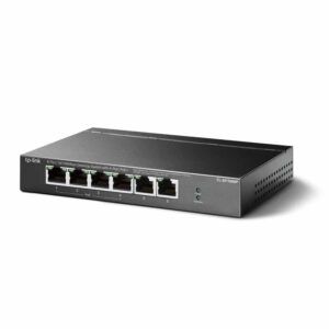 Alternative view of Switch Tp-Link 6 Portas 10/100 Mbps Desktop com 4 Portas POE+