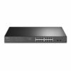 Switch de Rack 19 TP-Link TL-SG1218MPE com Gestão 16portas Gigabit PoE 802.3at/af