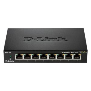 Switch de Rede D-Link DGS-108 8 Portas RJ-45 10/100/1000