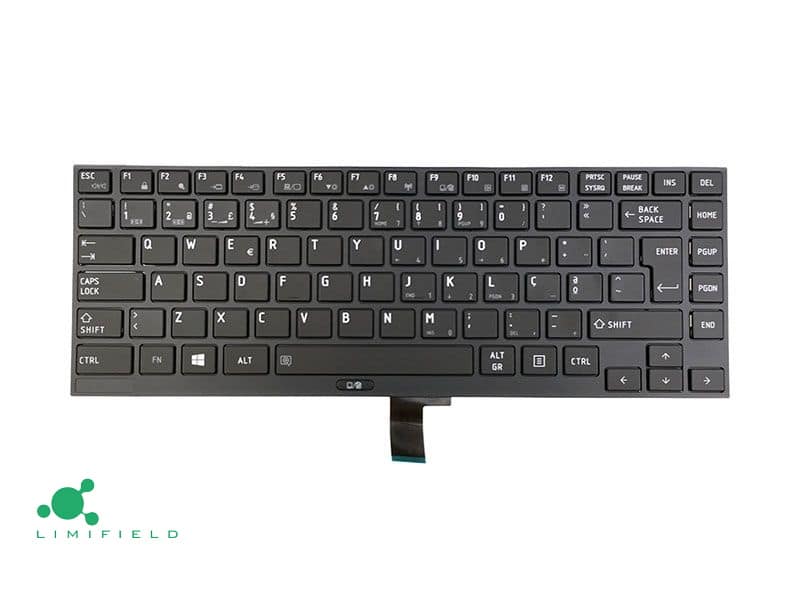 TECLADO TOSHIBA PORTEGE R830 / R630-155 / R700 PT BLACK