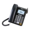 Telefone Secretária Maxcom Comfort MM28D Single SIM 2G Preto
