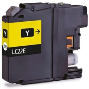 Tinteiro Compatível Brother LC22E Substitui LC22EY  Amarelo