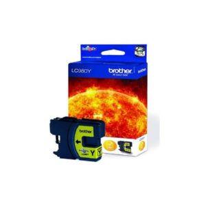 Tinteiro Original Brother LC-980Y  Amarelo