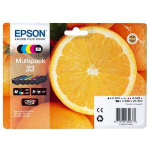 Tinteiro Original Epson nº33 Multipack  de 5 cores
