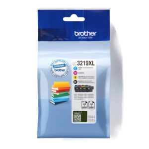Tinteiro Original Multipack Brother LC-3219XL Azul Magenta  Amarelo  Preto