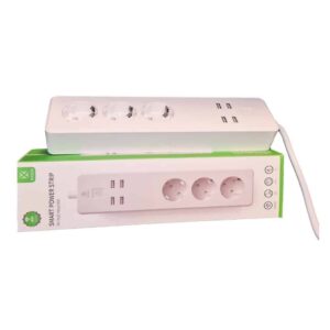 Alternative view of Tomada proteção 3x e 4 USB  Inteligente Woox R4028