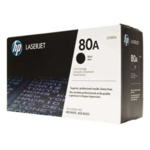 Toner Original HP nº80A  Preto