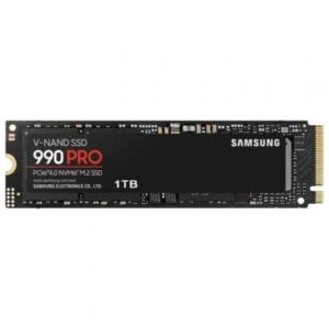 Disco SSD Samsung 990 PRO 1TB  M.2 2280 PCIe 4.0  Compativel com PS5 e PC